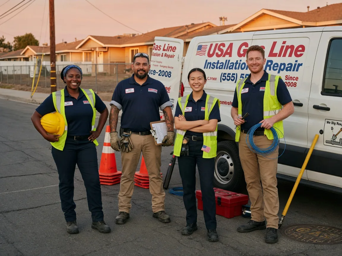 Gas Line Installation company in Summerfield, NC